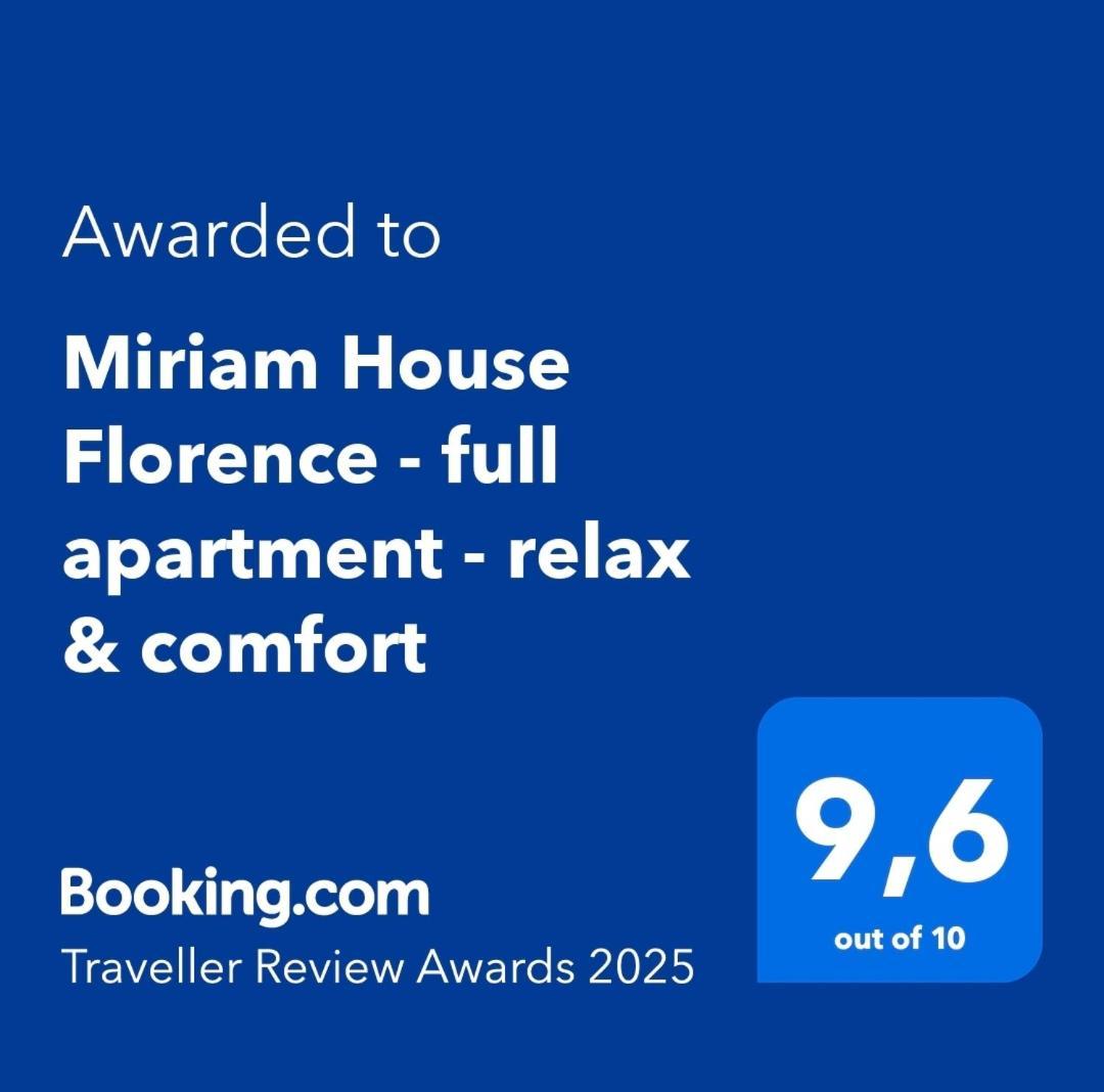 Miriam House Florence - Full Apartment - Relax & Comfort Exterior foto